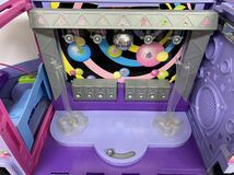 N166【ジャンク】当時物 バービー ツアーバス 2001年 マテル 大型バス 車 乗り物 Barbie Jam 'n Glam CONCERT TOUR BUS Playset _画像2