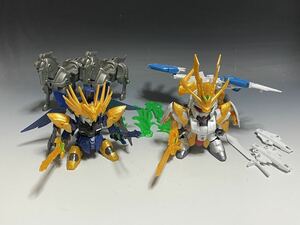 BB戦士　天翔竜孔明νガンダム、曹丕ガンダム 、 天玉鎧、白銀流星馬2、SD戦国伝 上杉謙信頑駄無、直江兼続頑駄無 、烈火武者頑駄無