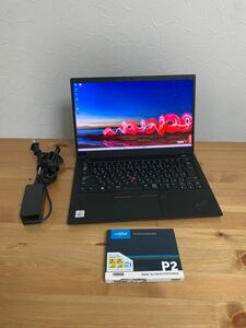 Lenovo Thinkpad X1 Carbon i7-10th 16G メモリ 1TB NVMe 4K液晶