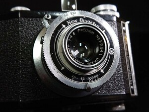 ■The Olympic Camera Works フィルムカメラ 1:4.5 f=50mm 昭和レトロ カメラ 動作未確認 現状品　