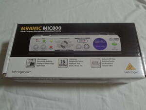 10910 BEHRINGER Behringer Mike mote кольцо предусилитель MIC800-MINIMIC