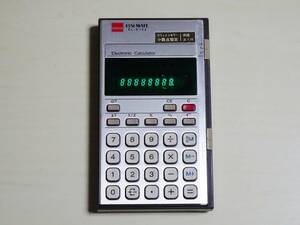 * Tokyo one язык главный офис ..30 anniversary commemoration товар SHARP ELSI MATE калькулятор EL-8122 Showa 52 год retro античный работа товар стоимость доставки 185 иен *