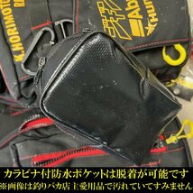 フィッシングベスト ライフジャケット PFD-03 ジギンガ―Z フリーサイズ 収納力 通気性 防水ポケット 耐荷重110kg カヤック_画像6