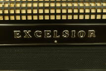 中古 EXCELSIOR エキセルシャ― アコーディオン Electronic ペダル ハードケース付き ジャンク扱い_画像4