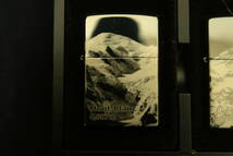未使用 廃盤 ZIPPO ジッポー 9個まとめて 世界の名山 名峰 Mountains Collection エベレスト キリマンジャロ マッターホルン K2 ケース付き_画像8