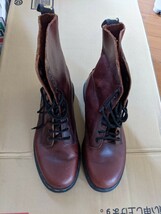 英国製 DR MARTENS MADE IN ENGLAND UK9 10ホール ドクターマーチン チェリーレッド イギリス製 ヴィンテージ 27.5 28 80s 90s_画像2