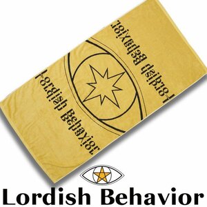 ■Lordish Behavior■大判 ビーチタオル 80cmx155cm Jacquard Beach Towel 今治タオル／ローディッシュビヘイビア サーフィン バスタオル