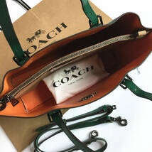 ☆新品☆コーチ/COACH バッグ C8613 フローラル 花柄トートバッグ ショルダーバッグ ハンドバッグ クロスボディーアウトレット品_画像6