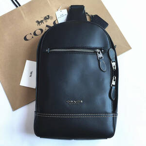 ☆新品☆コーチ/COACH バッグ F37598 グラハム ボディーバッグ スリングバッグ ショルダーバッグ スムースレザー アウトレット品