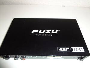 PUZU CAR AUDIO PZ-C7 4ch デジタル信号プロセッサDSPアンプ　中古品