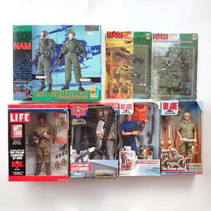 DRAGON ドラゴン NAM + GI JOE G.I.ジョー ミリタリー フィギュア まとめて セット 7点 Tomy Hasbro 未開封 未使用 現状品 大量 YE88