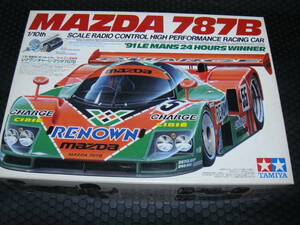 タミヤ　MAZDA 787B レナウンチャージマツダ　ITEM.58102　未塗装　初代キット