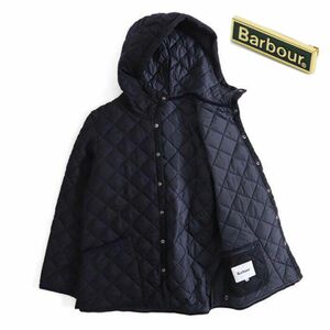 【美品】Barbour バブアー キルティングジャケット 38サイズ ブラック