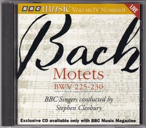 BBC　バッハ　モテット集BWV225～230　クレオバリー/BBCシンガーズ