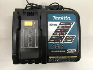 中古品】Makita マキタ　急速充電器　DC18RC T 7.2-18V用