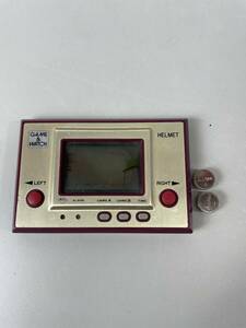 60 中古品 Nintendo　任天堂　GAME＆WATCH　ゲームウォッチ　HELMET　ヘルメット　CN-07