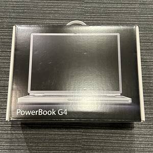 ジャンク PowerBook G4 M8859J/A ハードディスクなし 箱 説明書 インストールディスク ハードウェアテストツール 電話コード 電源コード付