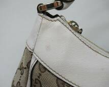 １円★中古【GUCCI】グッチ 189833 502752 ワンショルダーバッグ GGキャンバス レディース ブランドバッグ ハンドバッグ_画像3