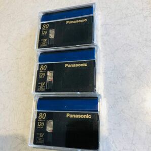 Panasonic miniDV 3本セット