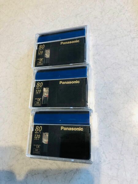 Panasonic miniDV 3本セット
