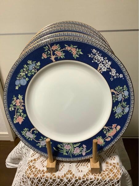 ウェッジウッド WEDGWOOD プレート ブルーサイアム BLUE SIAM 27cm 自宅保管　5枚