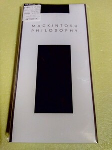 MACKINTOSH PHILOSOPHY　ヒップサポート　110デニール　タイツ　L〜LLサイズ　カラー ブラキッシュブルー　1足