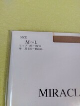 マーフィー　MIRACLE STOCkINGS　パンティストッキング　M〜Lサイズ　カラー ベージュ　1足_画像2