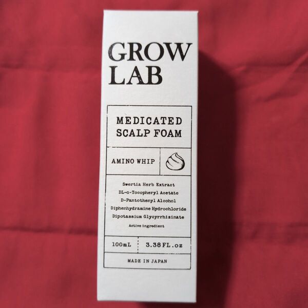 グロウラボ GROW LAB メディケイテッドスカルプフォーム 100ml 医薬部外品 育毛 育毛剤 