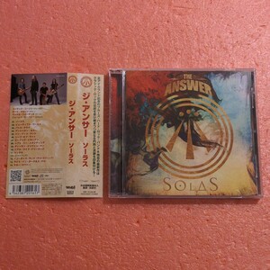 CD ボーナストラック付 国内盤 帯付 ジ アンサー ソーラス THE ANSWER SOLAS