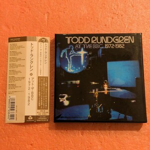 3CD+DVD 国内盤 帯付 トッド ラングレン アット ザ BBC 1972-1982 BOX TODD RUNDGREN AT THE BBC 1972-1982