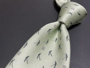 [ super-beauty goods ]DAKS Dux Logo & dot pattern necktie 3ps.@ and more free shipping green group 