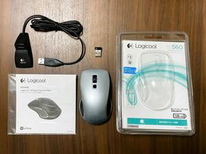 ロジクール ワイヤレスマウス Logicool M560 (若干難あり・おまけ付き)