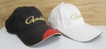 がまかつ G杯 ビッグトーナメント キャップ 2点セット GAMAKATSU CAP BIG TOURNAMENT 非売品 帽子 白 黒 釣り_画像3