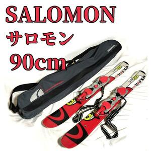 SALOMON　サロモン　キッズ　スキー板　スキー　冬　スポーツ　雪 L90 mini verse スキーボード