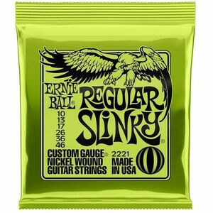 ★ERNIE BALL 2221 REGULAR SLINKY エレキ弦1SET★新品送料込/メール便