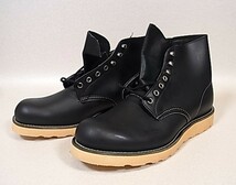 ★☆希少10D 未使用 2000年製 羽タグ RED WING レッドウィング アイリッシュセッター プレーントゥ 8165 黒☆★ブーツ 8166 8167 8160_画像2