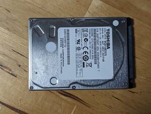 TOSHIBA 2.5インチHDD 内蔵ハードディスク640GB【動作確認済み】052115