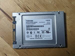 TOSHIBA 内蔵ハードディスクSSD 128GB【動作確認済み】200617