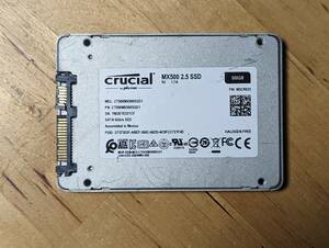 CRUCIAL内蔵ハードディスクSSD 500GB【動作確認済み】240630　　