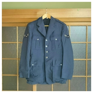 ☆ 50’S ☆ ビンテージ 米軍実物 COAT MEN'S WOOL SERGE 18 OZ.BLUE 84 ウールジャケット 