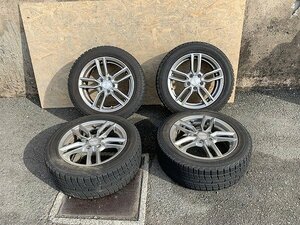 TMG10465SGM EUROTECH ユーロテック 16×6.5J +48 PCD108 タイヤおまけ 205/55R16 直接お渡し歓迎