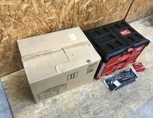 LBG12511SGM ★未使用★ツールボックス Milwaukee PACKOUT 2-Drawer Tool Box 直接お渡し歓迎