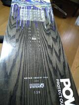 ★ARBOR RRYAN IGUCHI PRO ROCKER 159cm　アーバー ブライアンイグチ　ロッカー 159cm 2017　USED★_画像3