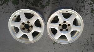 中古品　YOKOHAMA　AVS　ヨコハマ　16X7J　オフセット＋30　２本セット