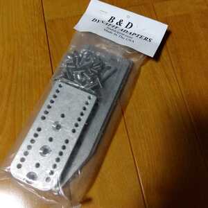 DYNAFIT ADAPTORS TELE 4 HOLE　B&D　ディナフィットシフトプレート　アルミシフトプレート