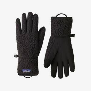 Patagonia Retro Pile Glove Black パタゴニア レトロ パイル グローブ S