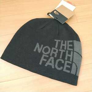 ザ ノースフェイス Reversible Banner ビーニー TNF Black Asphalt Grey logoxl THE NORTH FACE Beanie 