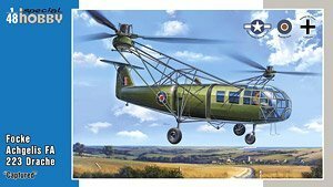 ◯ SPECIAL HOBBY スペシャルホビー／フォッケ・アハゲリス Fa 223 ドラッヘ 「鹵獲機」 (1/48)