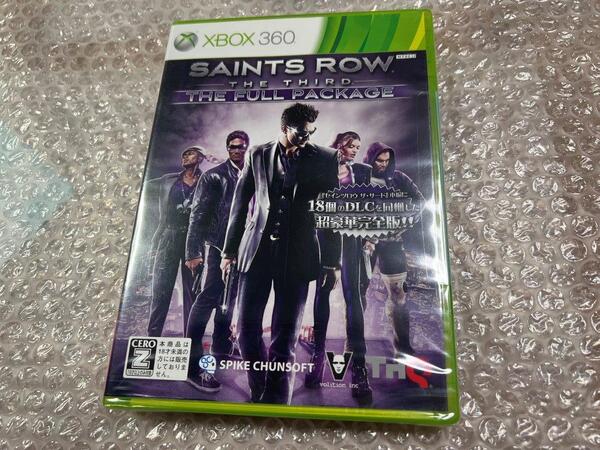 XBOX360 セインツロウ ザ・サード:フルパッケージ / Saints Row the 3rd 新品未開封 綺麗 送料無料 同梱可