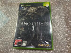 XBOX ディノクライシス / Dino Crisis 新品未開封 状態良好 破れなし 送料無料 同梱可